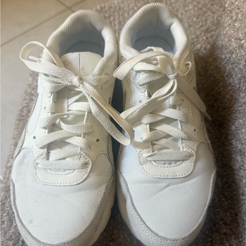White Nike Athletic Sneakers